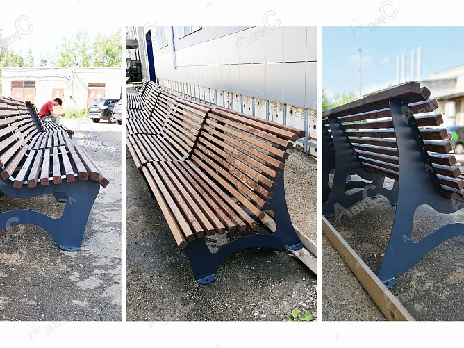 Скамейки и урны Звенигород