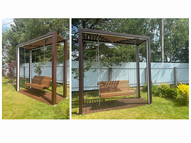 Световая зона в парке